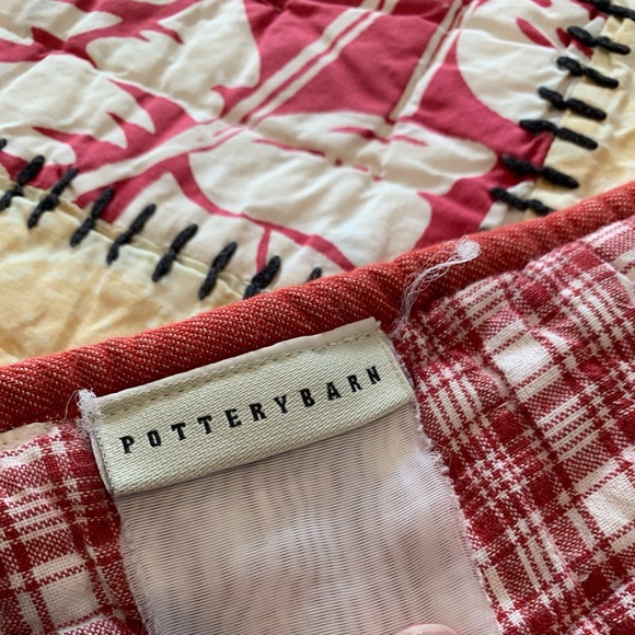 POTTERY BARN VINTAGE SALSA HAWAIIAN PATCHWORK QUEEN COMFORTER AND DUVET SET - Picture 6 of 14